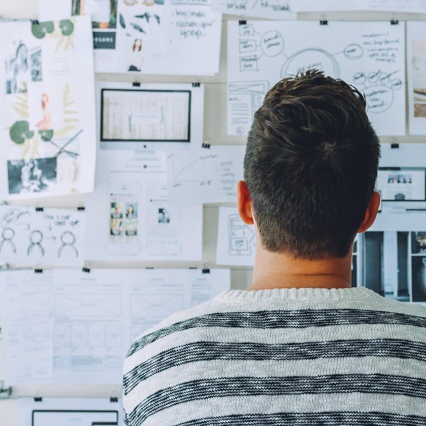 concept, man, papers, person, plan, planning, research, thinking, whiteboard, blue paper, blue thinking, blue research, blue plan, blue planning, blue think, plan, plan, planning, planning, research, research, research, research, research, thinking, thinking, thinking, thinking